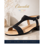 Sandale dama din piele naturala box CORA - S16NBOX